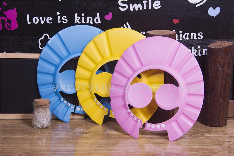 Children's bath cap eva, baby shampoo cap, bath cap, infant bath cap with ear protection