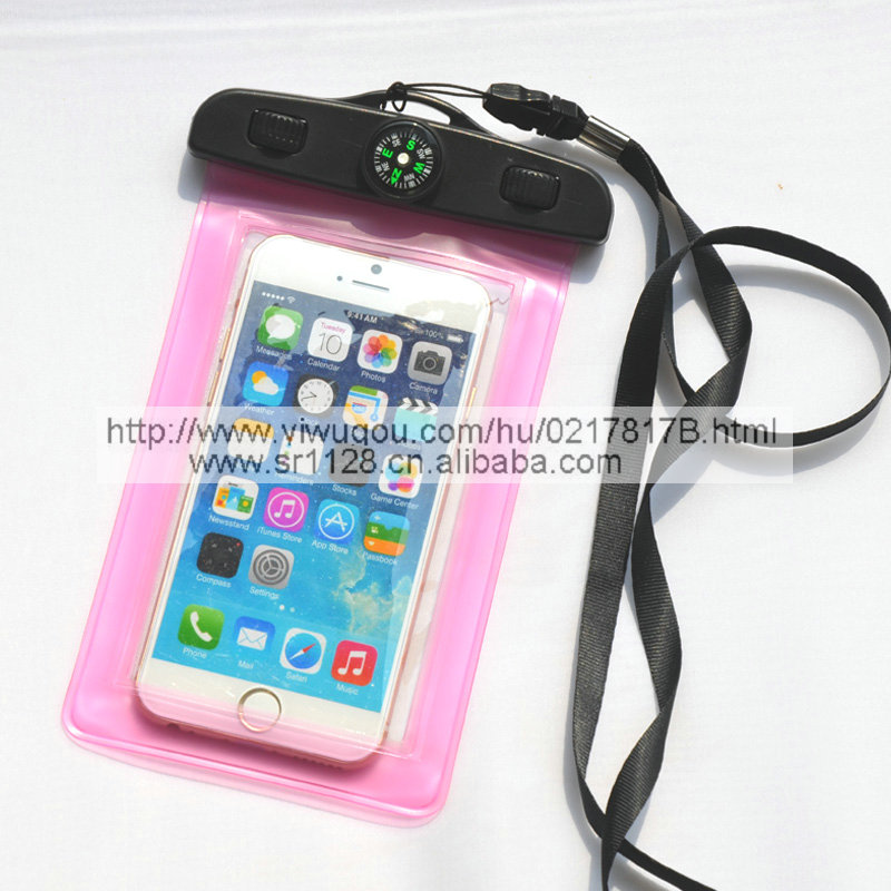 IPhone6 حقيبة مضادة للماء أكياس PVC للماء Specification image