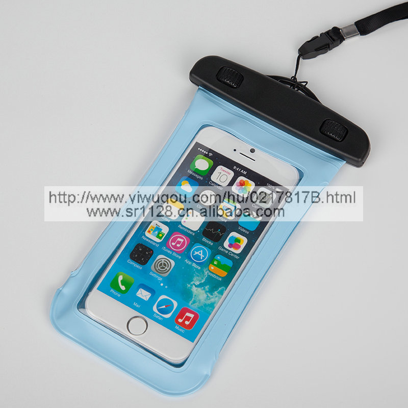 مصنع جديد طراز PVC IPhone6 أكياس واقية من الماء للهاتف الخلوي Application Scenario