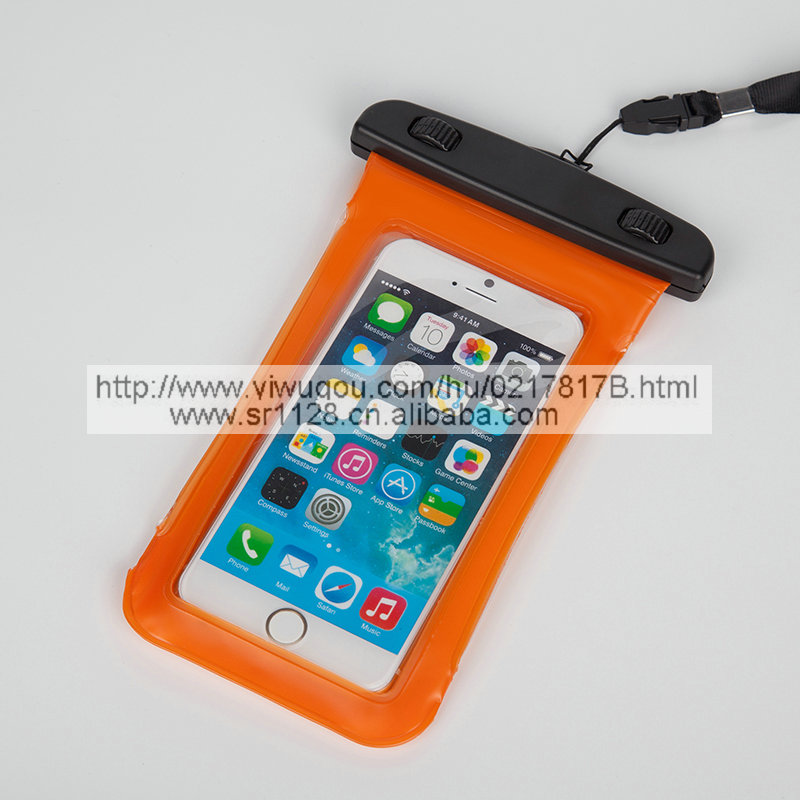 مصنع جديد طراز PVC IPhone6 أكياس واقية من الماء للهاتف الخلوي Specification image