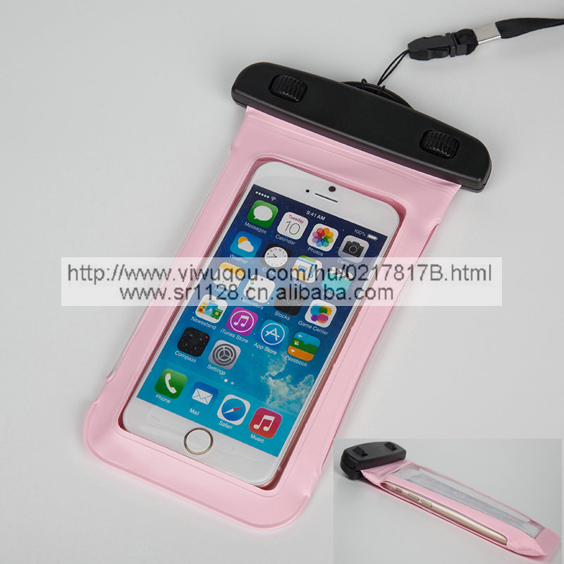 مصنع جديد طراز PVC IPhone6 أكياس واقية من الماء للهاتف الخلوي