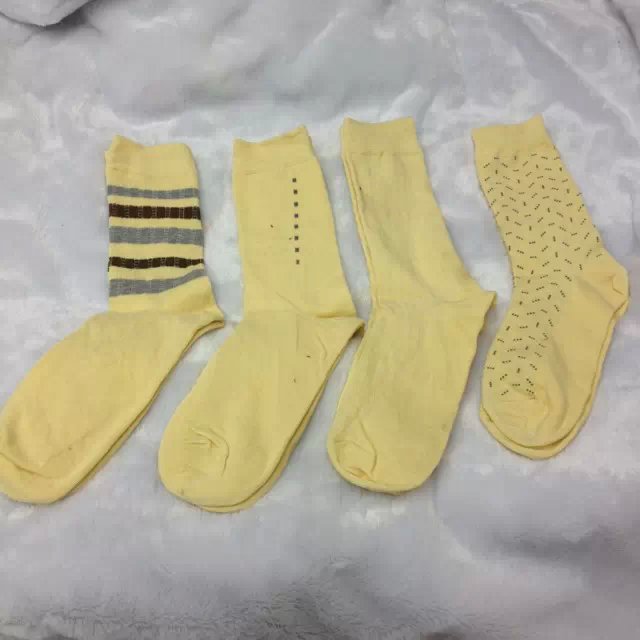 Street stall foreign trade leftover order stock of polyester-cotton men's socks, gentleman's socks, loose-fitting socks, mid-calf socks, and elderly socks Specification image