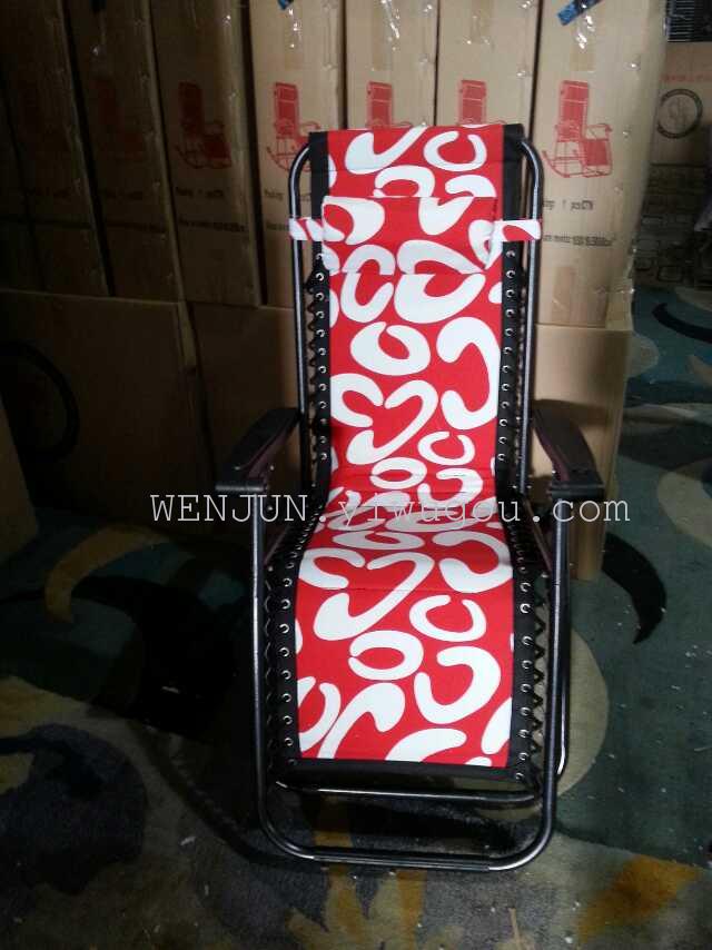 Supply cotton lounge chair lunch chair leisure chair folding chair luxury chair beach chair wholesale