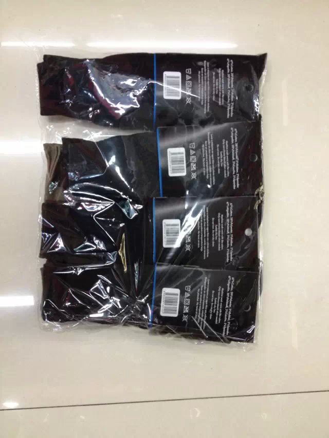 Booth foreign trade tail single stock spot packaging cotton socks men's socks wide socks double needle men's socks