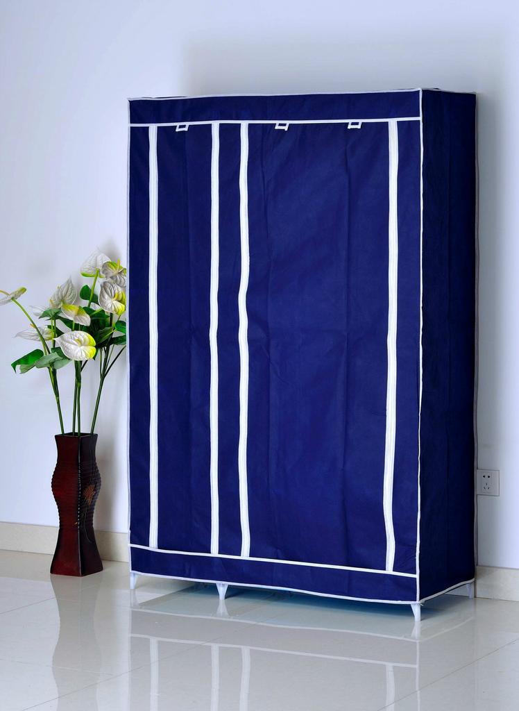 简易衣橱 110*45*175无纺布折叠衣柜收纳