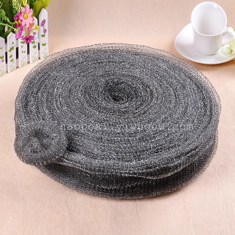practical application scenario of household galvanized mesh cleaning ball