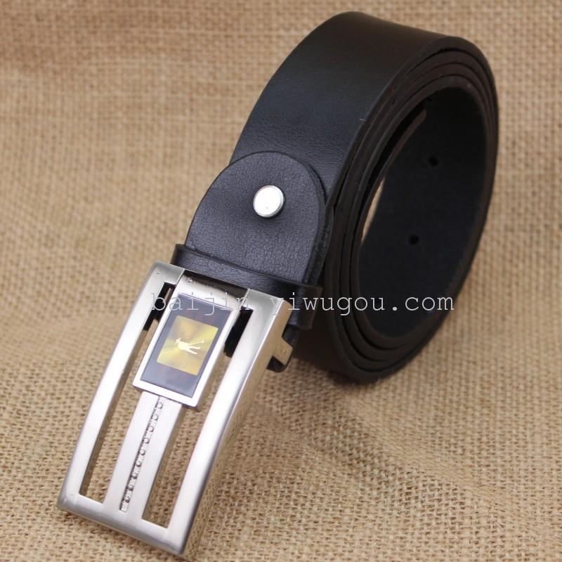 PLOWMAN brand casual buckle men's genuine leather belt wholesale Application Scenario