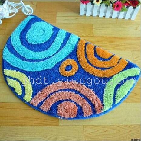 Semicircle floor mat door mat foot mat