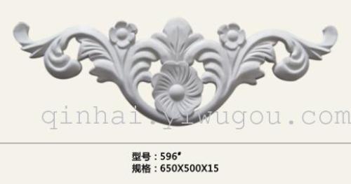 塑料花板，木雕花板，木制工艺品，家具配件装饰花东阳木雕工艺品