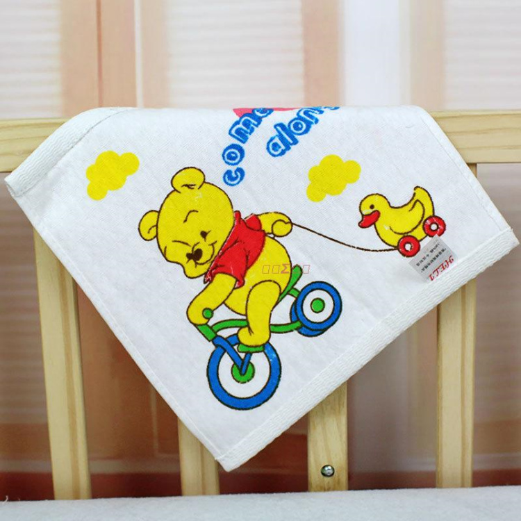 Honeycomb gauze towel 30*30, children's small square towel, children's towel, baby saliva towel, handkerchief, baby products