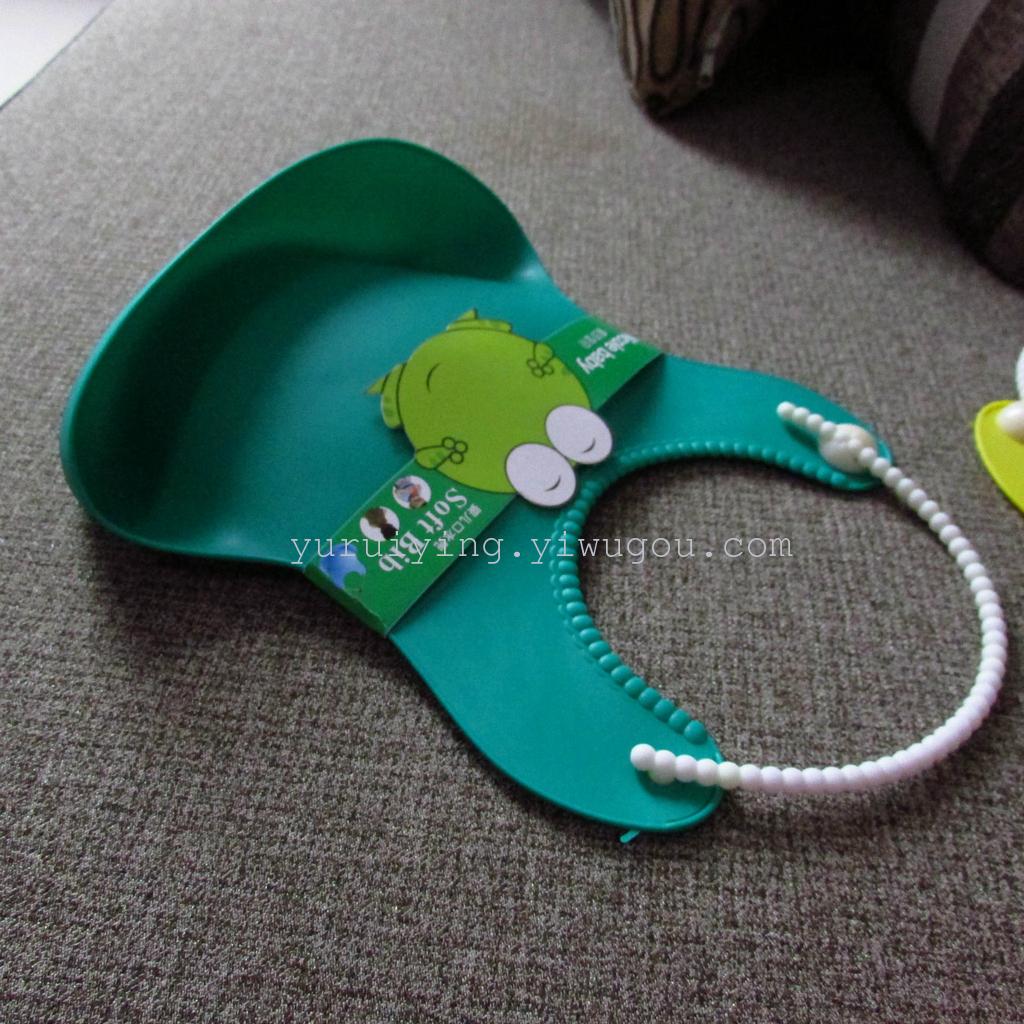 Export silicone baby bibs, three-dimensional waterproof bibs, rice bags, baby saliva wipes details Picture