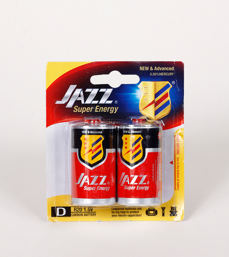 Two large JAZZ card batteries