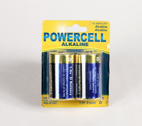 POWERCELL brand large-sized alkaline battery
