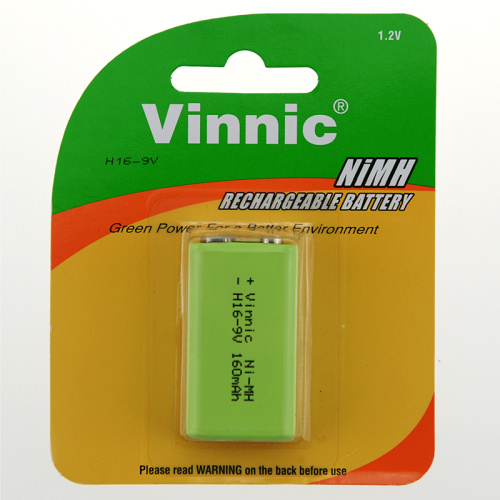 VINNIC 9V charging card battery