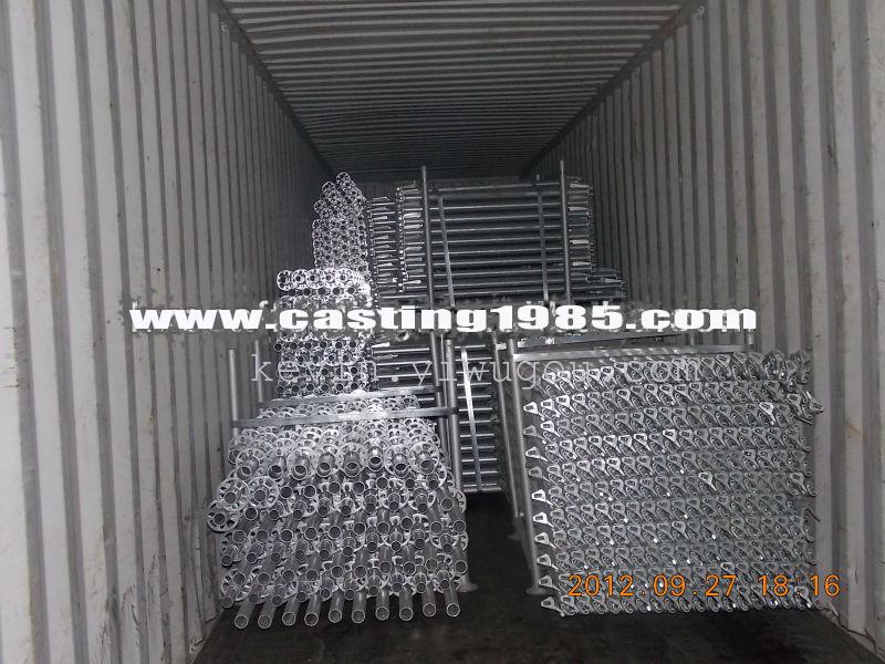 The manufacturer specializes in the production of steel supports, steel brackets and building accessories, which are exported to the Middle East and Africa Application Scenario