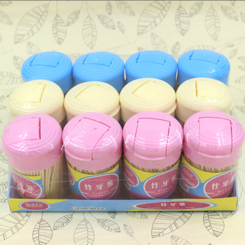 Disposable canister toothpicks Home economy toothpicks Hotel catering Toothpicks do not hurt gums