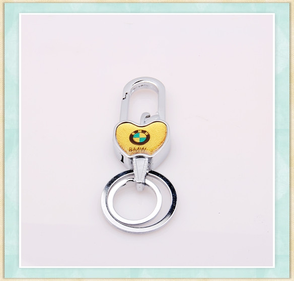 XMD Xinmeida Double-Ring Keychain 833 car keychain manufacturer Direct sales