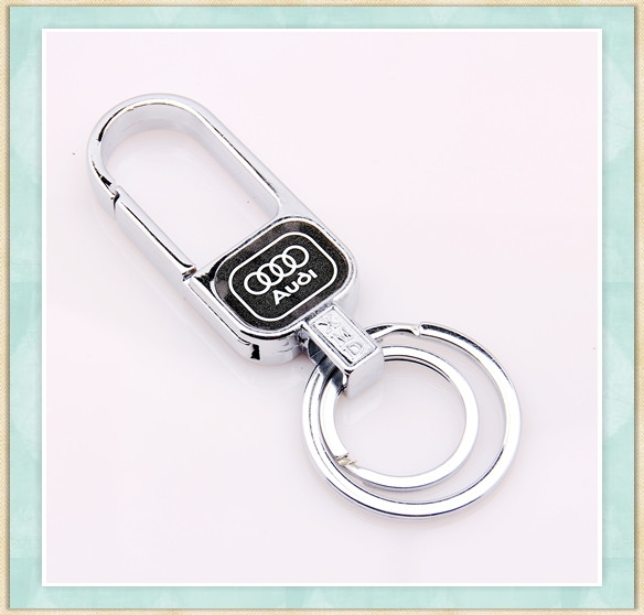 Xinmeida Men's car Key Chain Double Ring Metal Key Chain Key Ring Key Chain 839