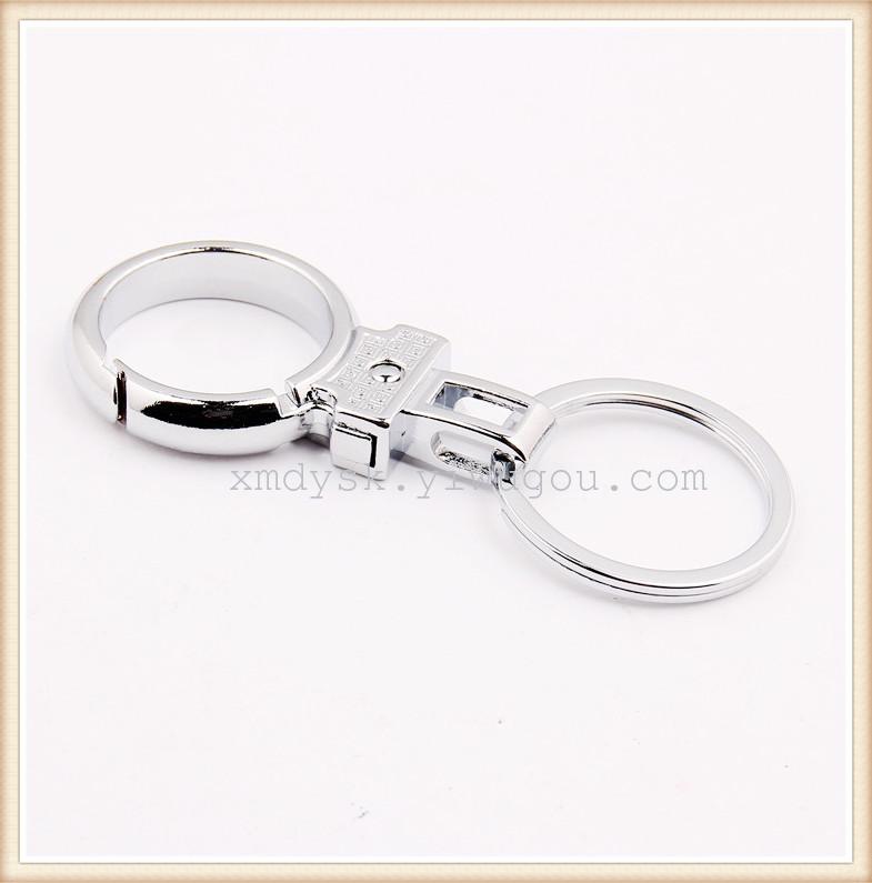 Direct sales of XMD818 single-ring high-quality alloy car keychains from the manufacturer details Picture