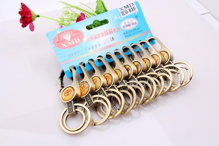 Direct sales from the manufacturer of high-quality XMD835 large bronze metal keychains Specification image