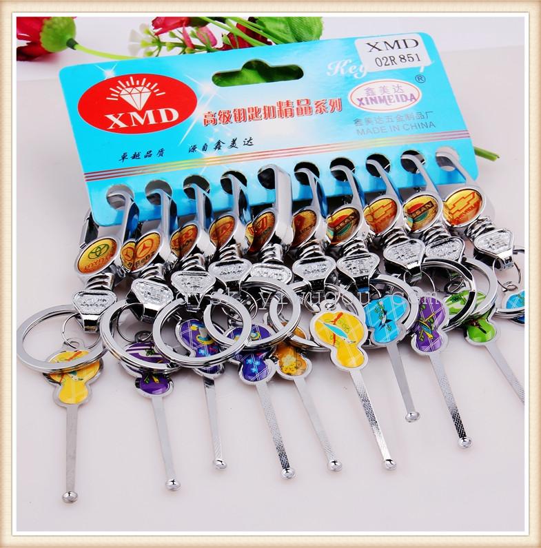 Xinmeida 2-yuan store locks, alloy keychains, pendants and keychains are available for wholesale at low prices details Picture