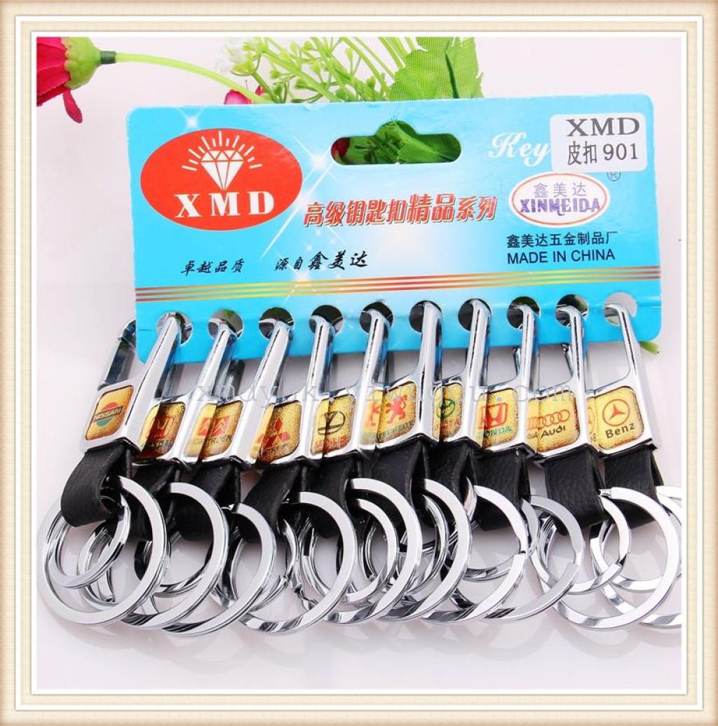 XMD Xinmeida double-ring leather Buckle 901 Large stainless steel waist hanging buckle factory direct sales Specification image