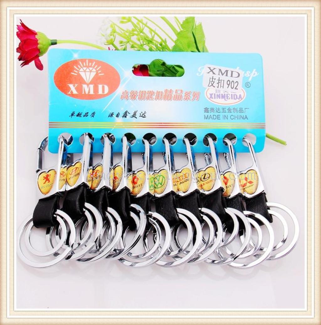XMD Belt buckle business keychain, Xinmeida Double Ring Leather Buckle 902 Application Scenario