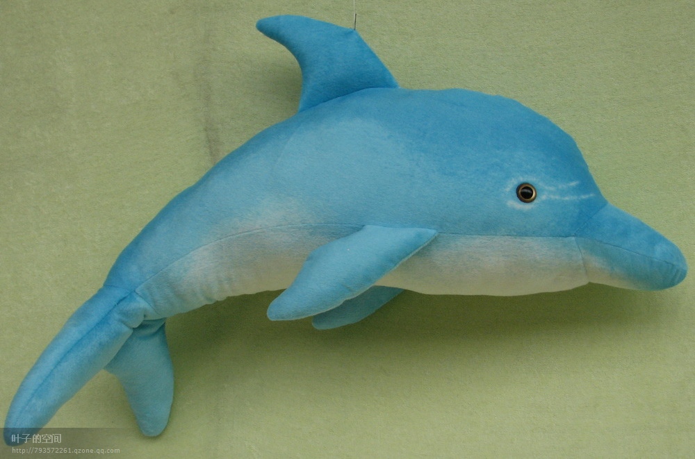 Wholesale of Marine animal dolphin plush toy figurines and event gifts details Picture
