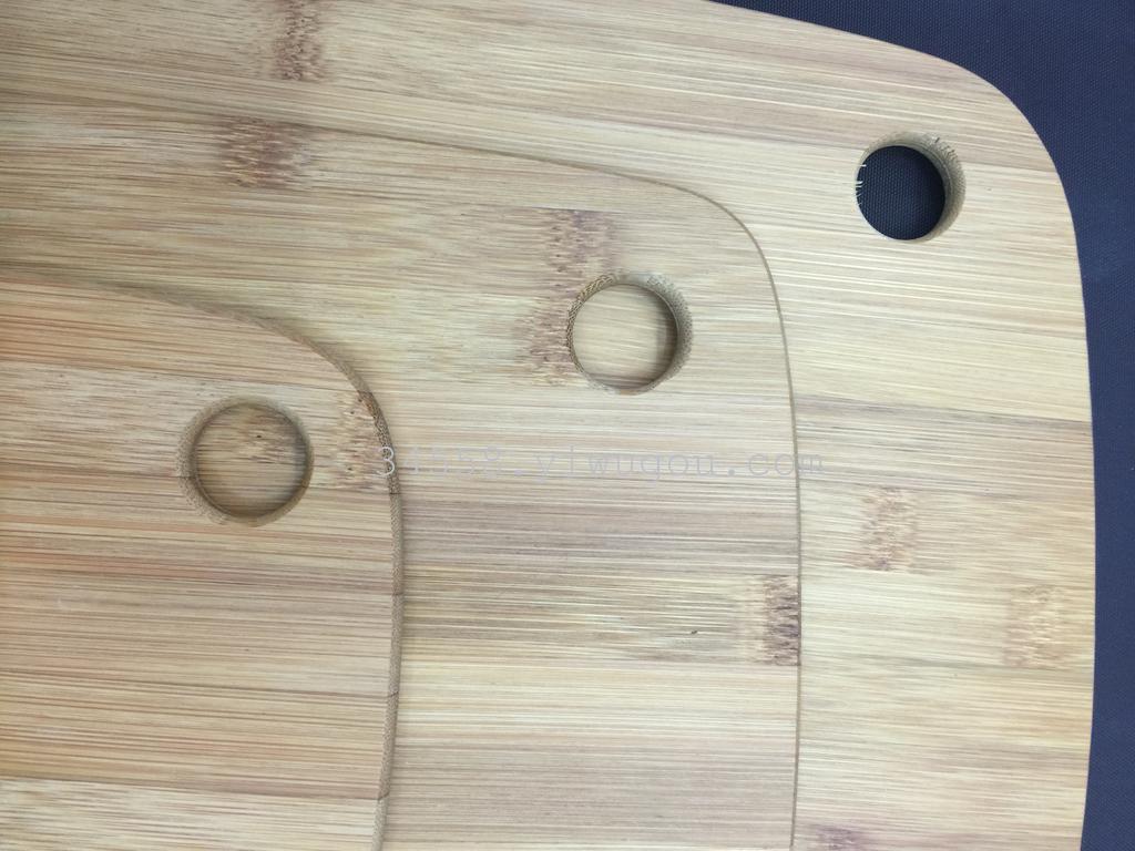 Factory direct sales of three-piece sets of fully carbonized bamboo fruit boards Application Scenario