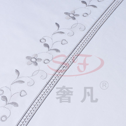 Shefan Hotel Bedding, duvet covers, bed sheets, all-cotton brocade and embroidered four-piece set Specification image