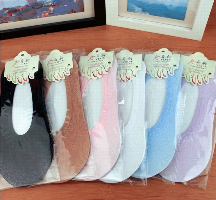 独立包装 韩国女士锦纶防臭薄款隐形船袜 地摊 淘宝赠品袜子