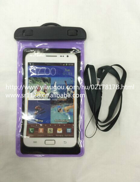 Clip mobile phone waterproof bag, outdoor waterproof bag Specification image