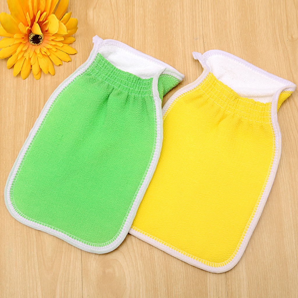 Kernflower Double-Sided Coarse Sand Thickened Bath Towel Scrub Back Towel Bath Gloves Rub Mud Strong Application Scenario