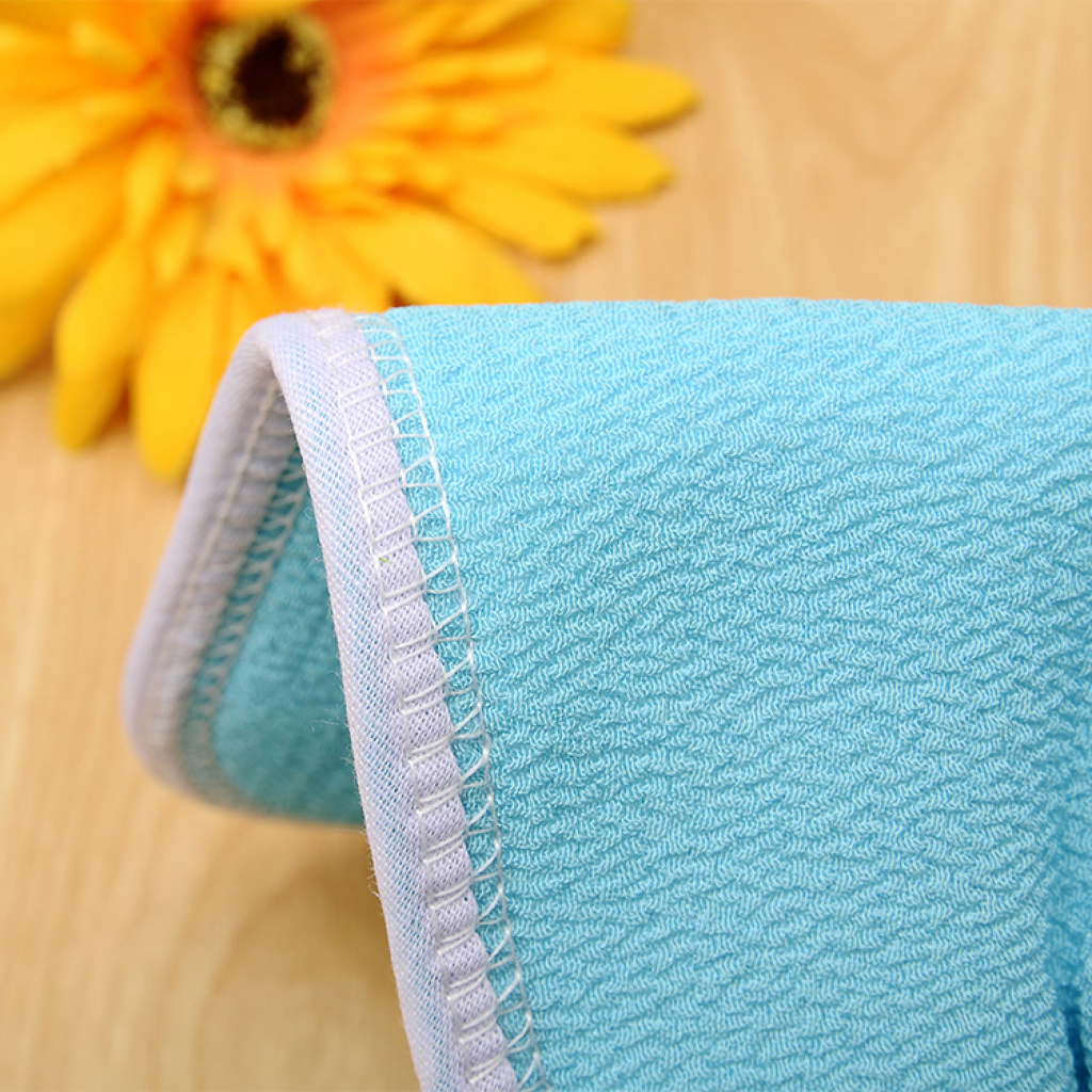 Kernflower Double-Sided Coarse Sand Thickened Bath Towel Scrub Back Towel Bath Gloves Rub Mud Strong details Picture