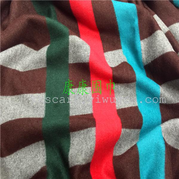 The 2015 new style of checkered, extra-thick cashmere large square shawl, scarf, multi-purpose and simple style Application Scenario