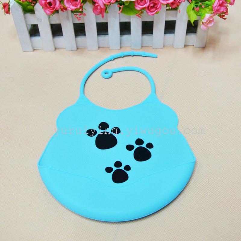Silicone bib, children's soft bib, waterproof three-dimensional feeding bag, baby disposable feeding bag Application Scenario