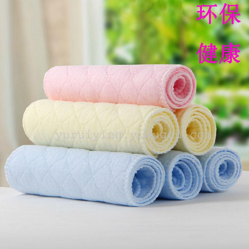 Wholesale of water-absorbing, foldable baby diapers for newborns, three-layer baby diapers, washable baby products details Picture