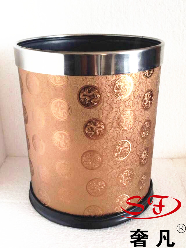 奢凡酒店用品欧式时尚垃圾桶 卫生间垃圾桶