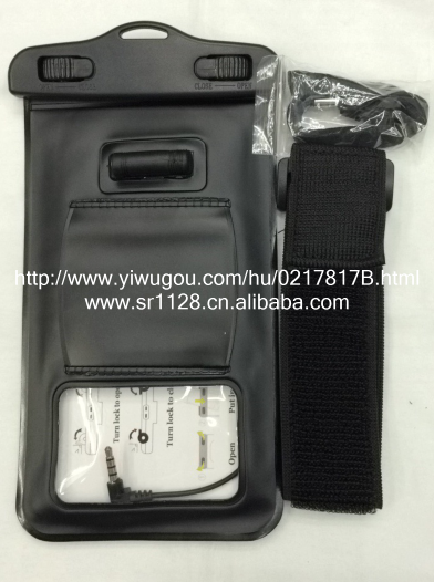 حقيبة Phone-Plus ذات حقيبة مضادة للماء مع سدادات الأذن للمصرف المباشر Specification image