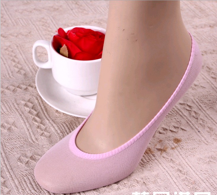 新款船袜 韩国进口锦纶魔术袜子 浅口防滑隐形袜