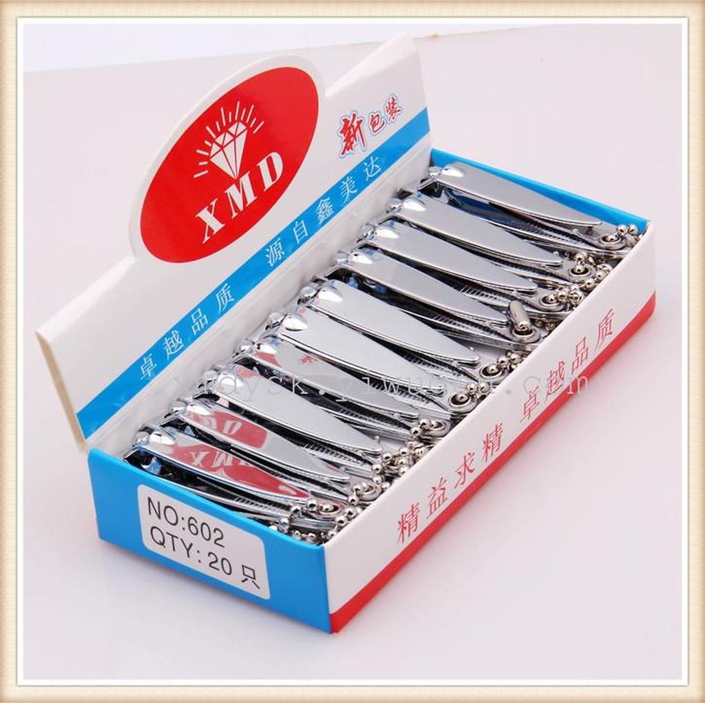 Genuine wholesale Xinmeida nail clippers 602 chain, high-quality stainless steel nail clippers, medium-sized nail clippers Application Scenario