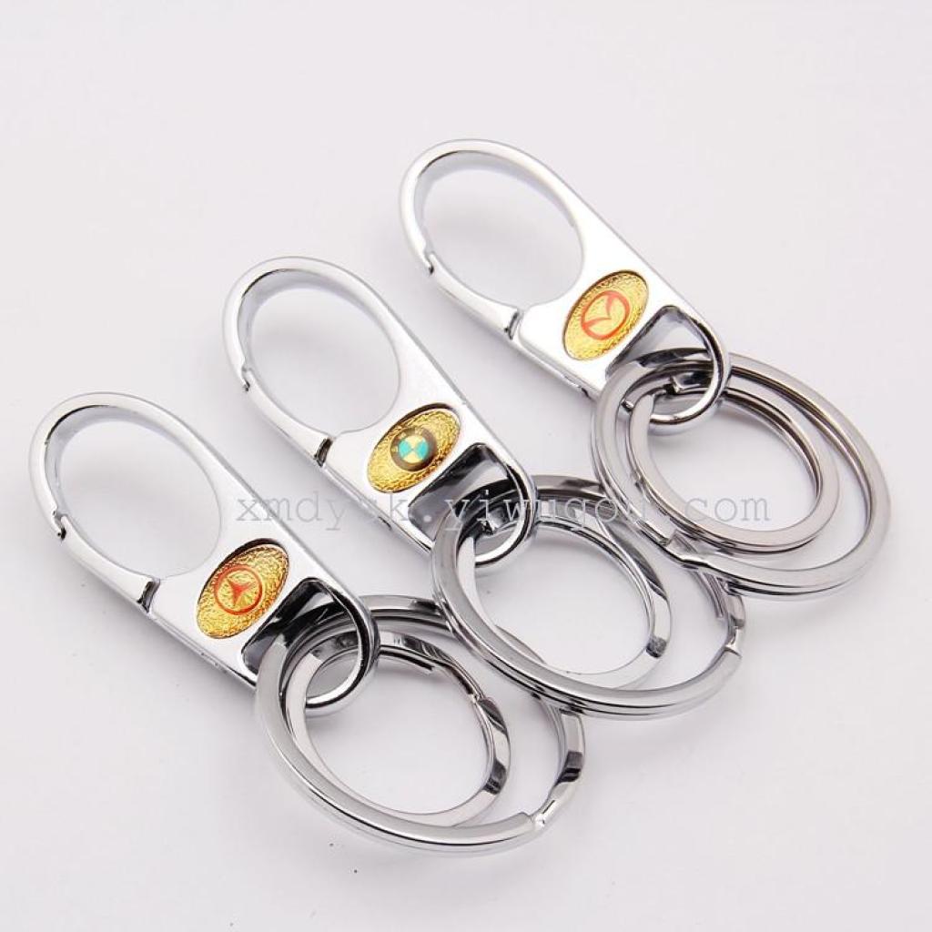 Wholesale 2-yuan store lock, safety keychain, key chain manufacturer direct sales at low prices Specification image