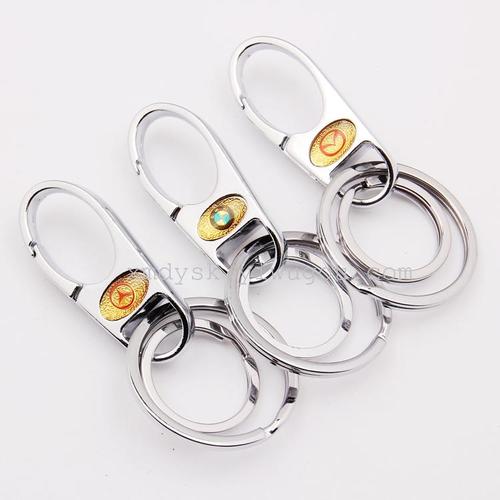 Wholesale 2-yuan store lock, safety keychain, key chain manufacturer direct sales at low prices