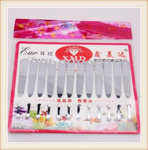 New high-end metal stainless steel ear scoops, ear pickers and ear cleaners