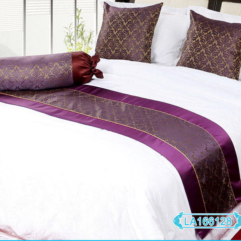 Shefan Hotel supplies bed sheets, bed covers and bed flags for five-star hotels details Picture