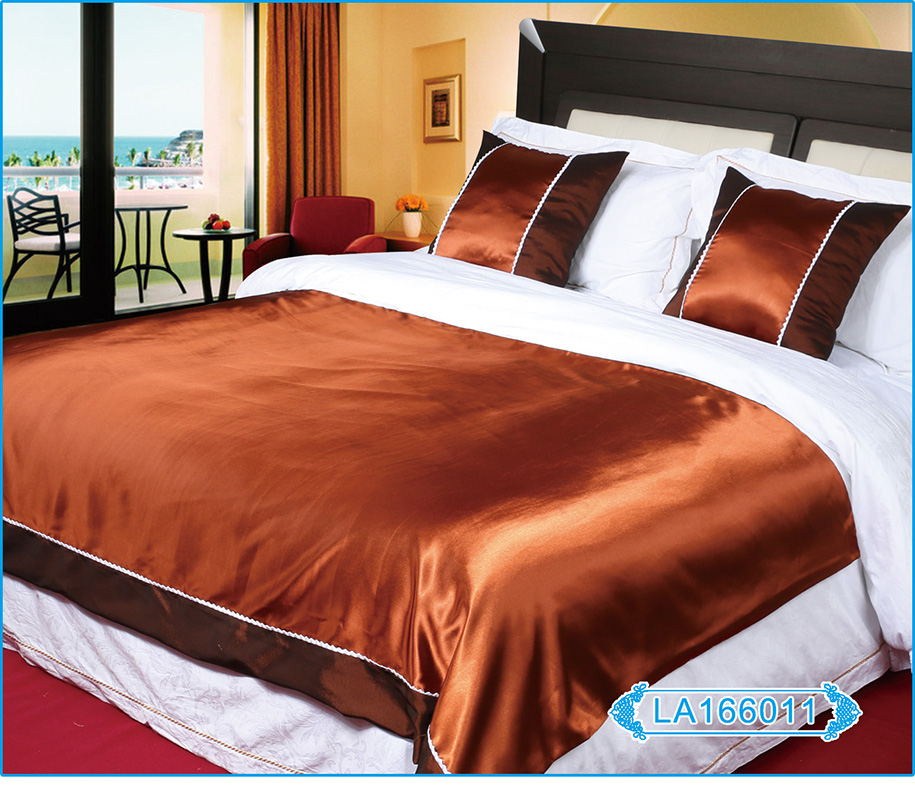 Shefan Hotel supplies bed sheets, bed covers and bed flags for five-star hotels Application Scenario