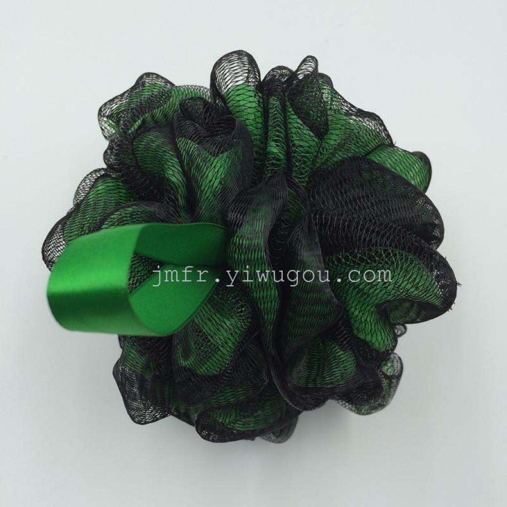 Black bath flower set net bath ball, 55g fine net bath ball Specification image
