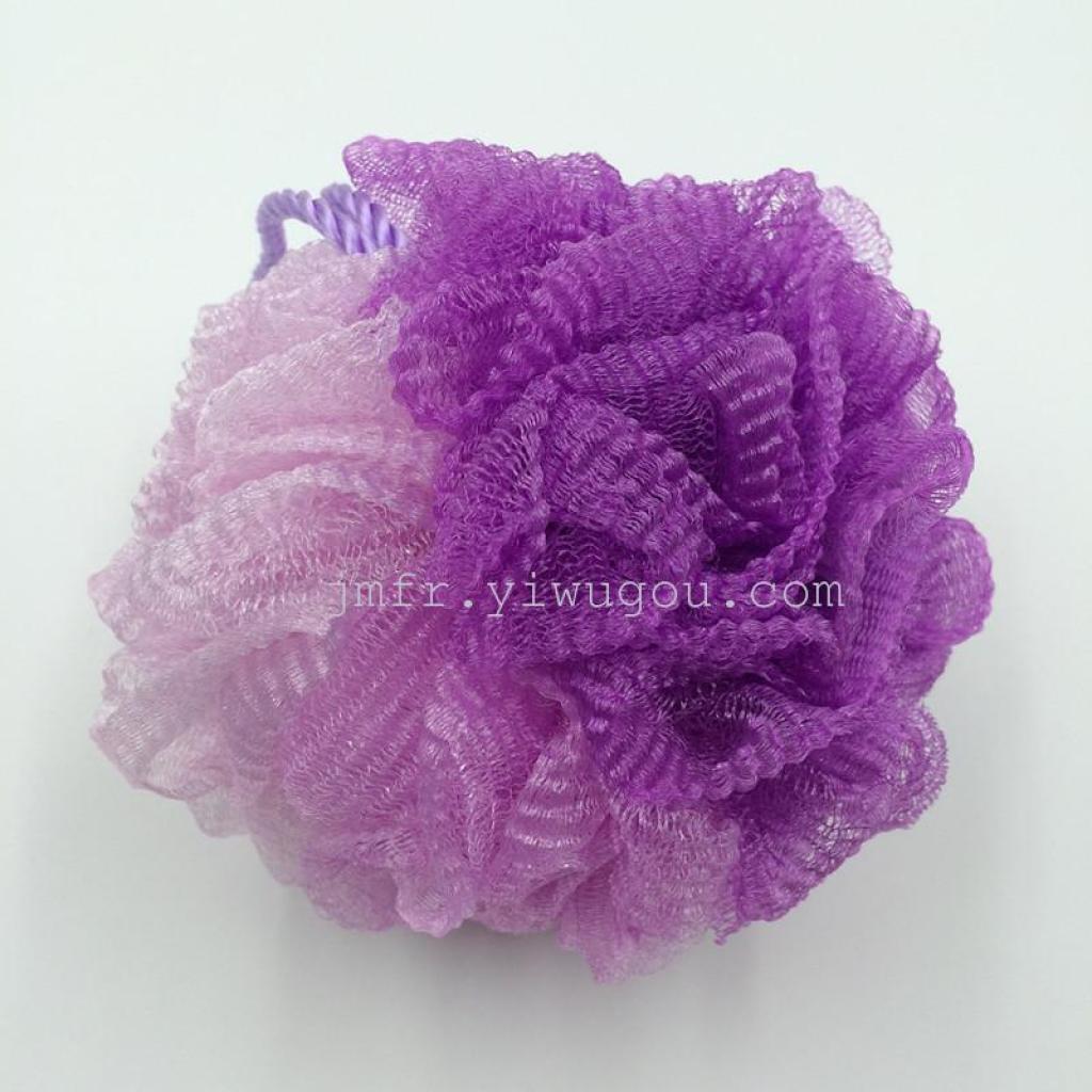 Wavy bath balls, gradient bath balls, crumpled bath flowers, fine net bath flowers Application Scenario