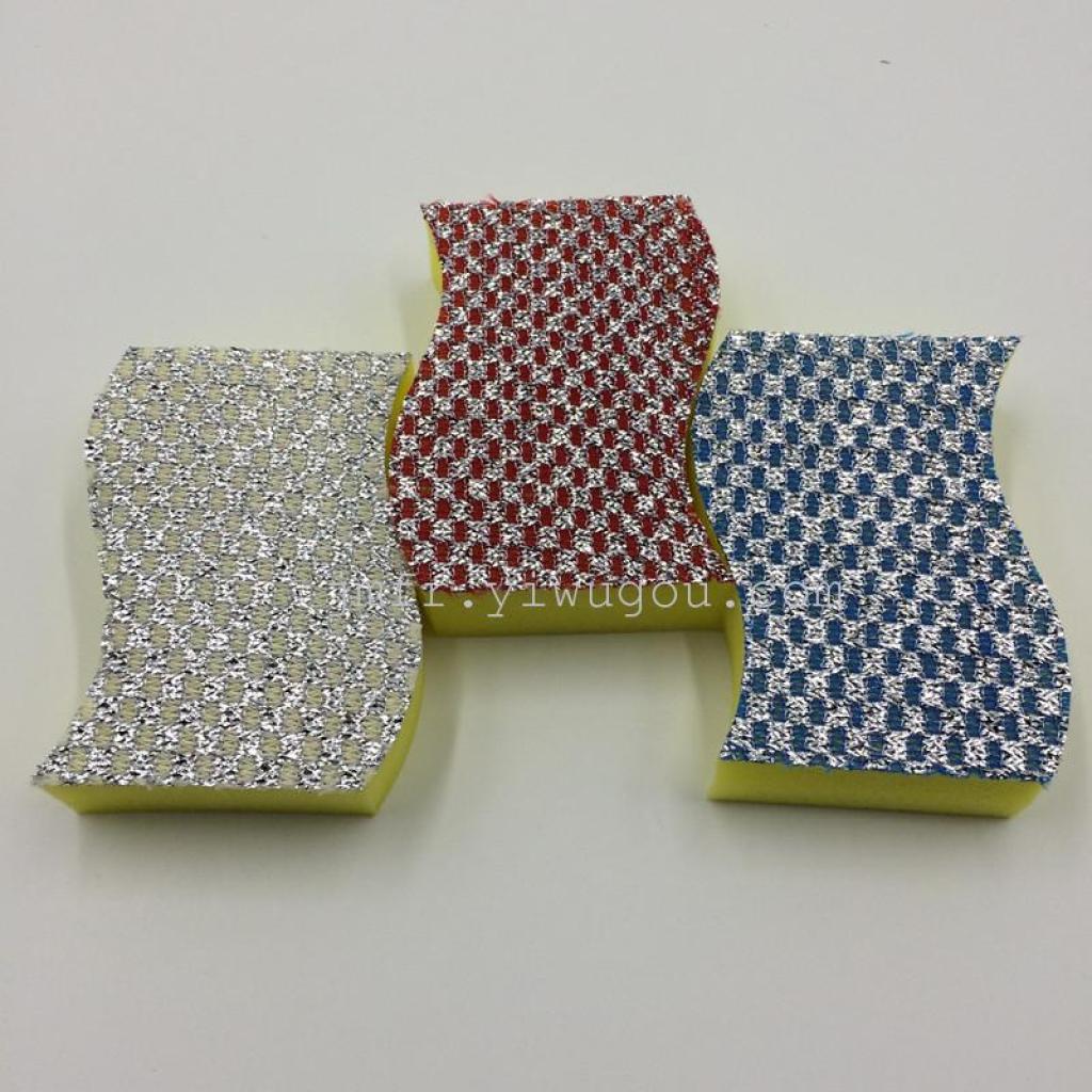 S-shaped sponge, flat onion cloth sponge, sponge cleaning block, high-density sponge Specification image