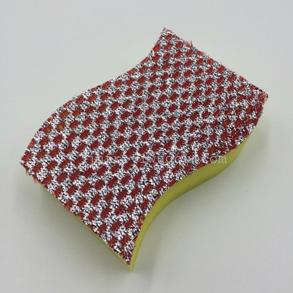 S-shaped sponge, flat onion cloth sponge, sponge cleaning block, high-density sponge details Picture